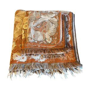 VTG Fieldcrest Coordinated Cotton Towels - 3 Pc Set Bath, Wash, Tea Towel Retro